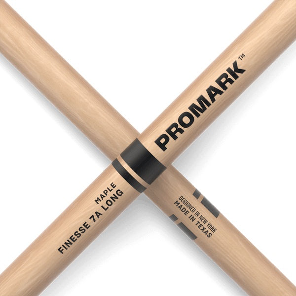 ProMark - Finesse 7A Long Lacquered Maple #RBM535LRW — 3