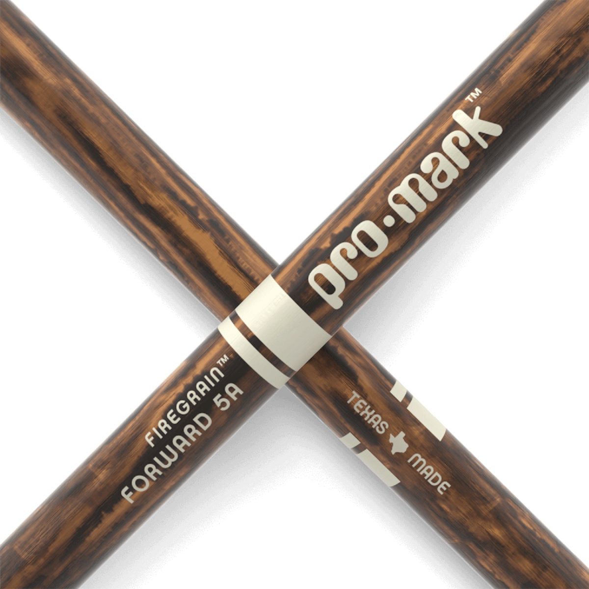 ProMark – Forward 5A – Lacquered FireGrain – TX5AW-FG Closeup