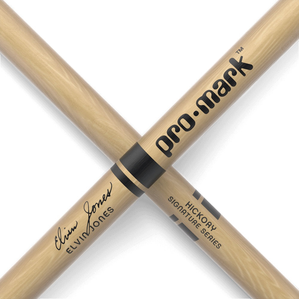 ProMark - Elvin Jones 7A Lacquered Hickory - TXJZW Tags