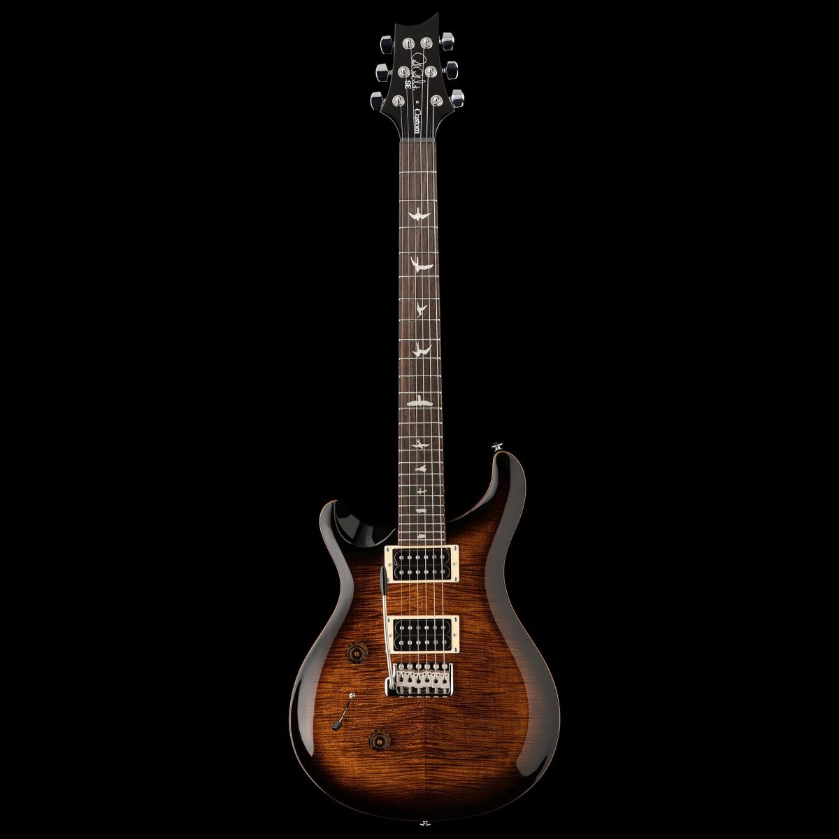 PRS Guitars - SE Custom 24 "Lefty" - Black Gold Burst #111440BG