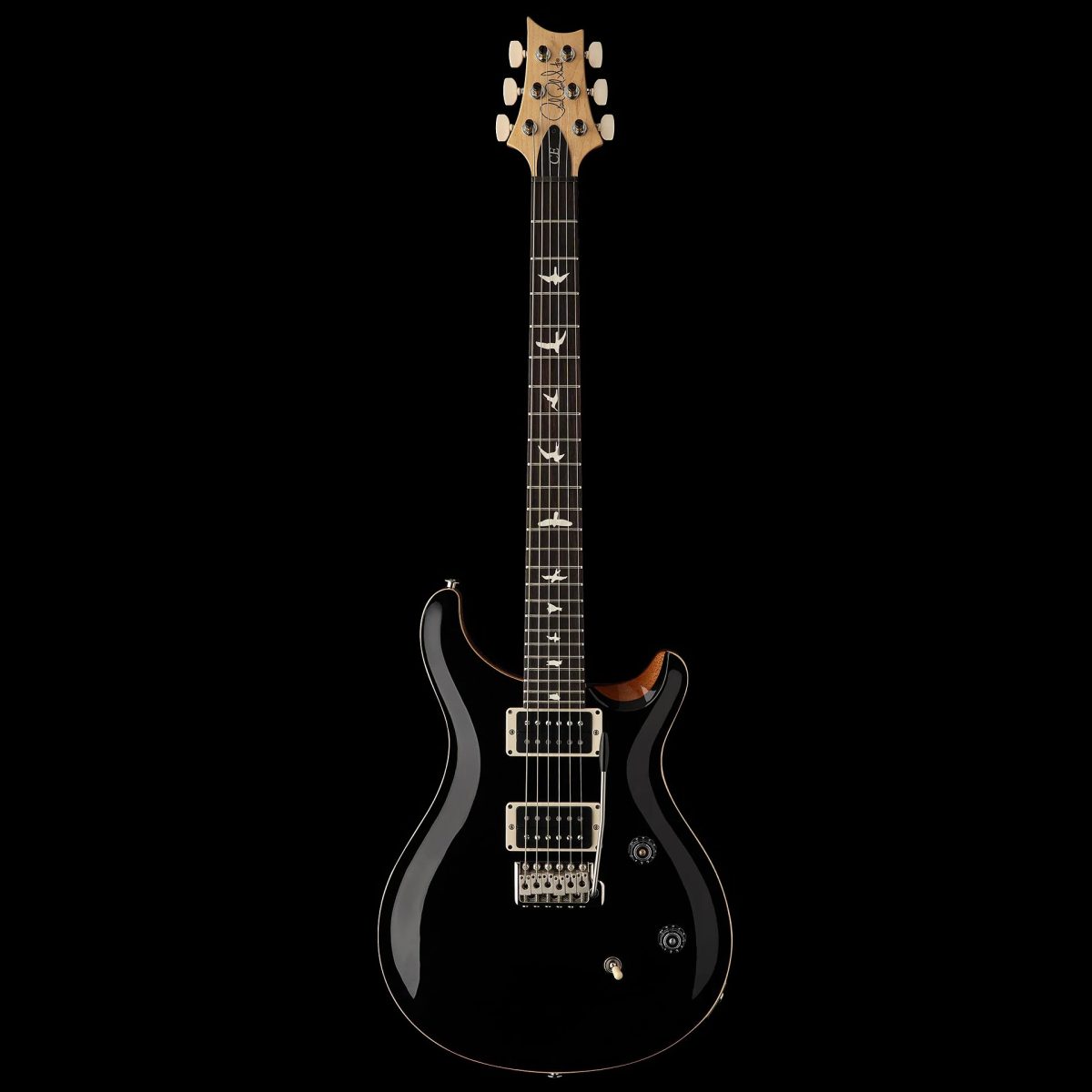 PRS Guitars - CE 24 - Black Top with Natural Back #112784KN