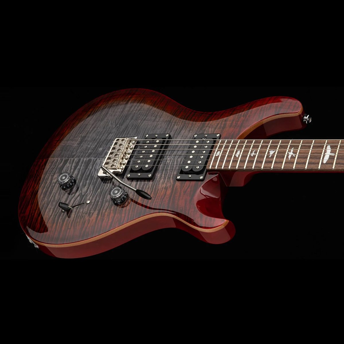 PRS Guitars - SE Custom 24 - Charcoal Cherry Burst #115977CG