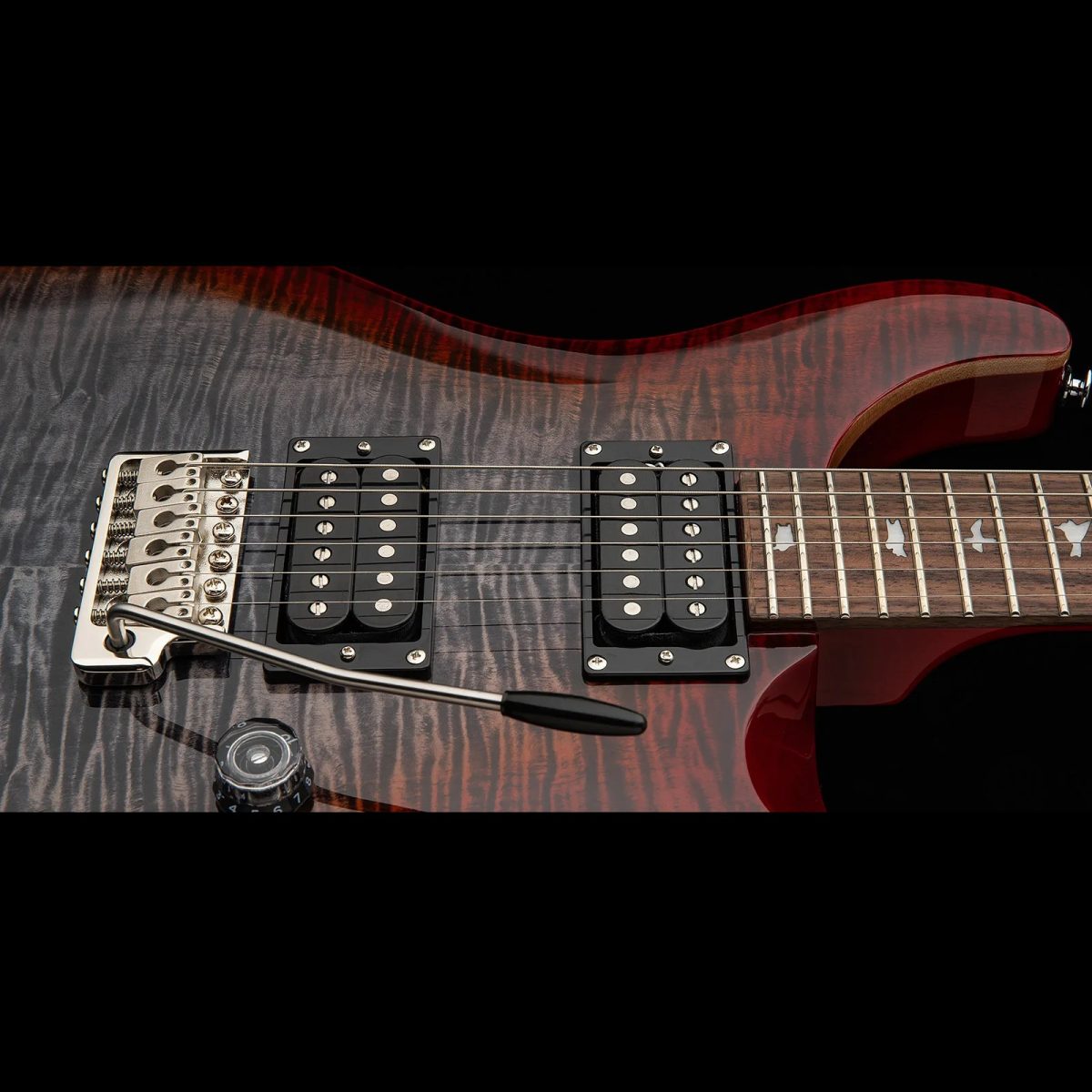 PRS Guitars - SE Custom 24 - Charcoal Cherry Burst #115977CG