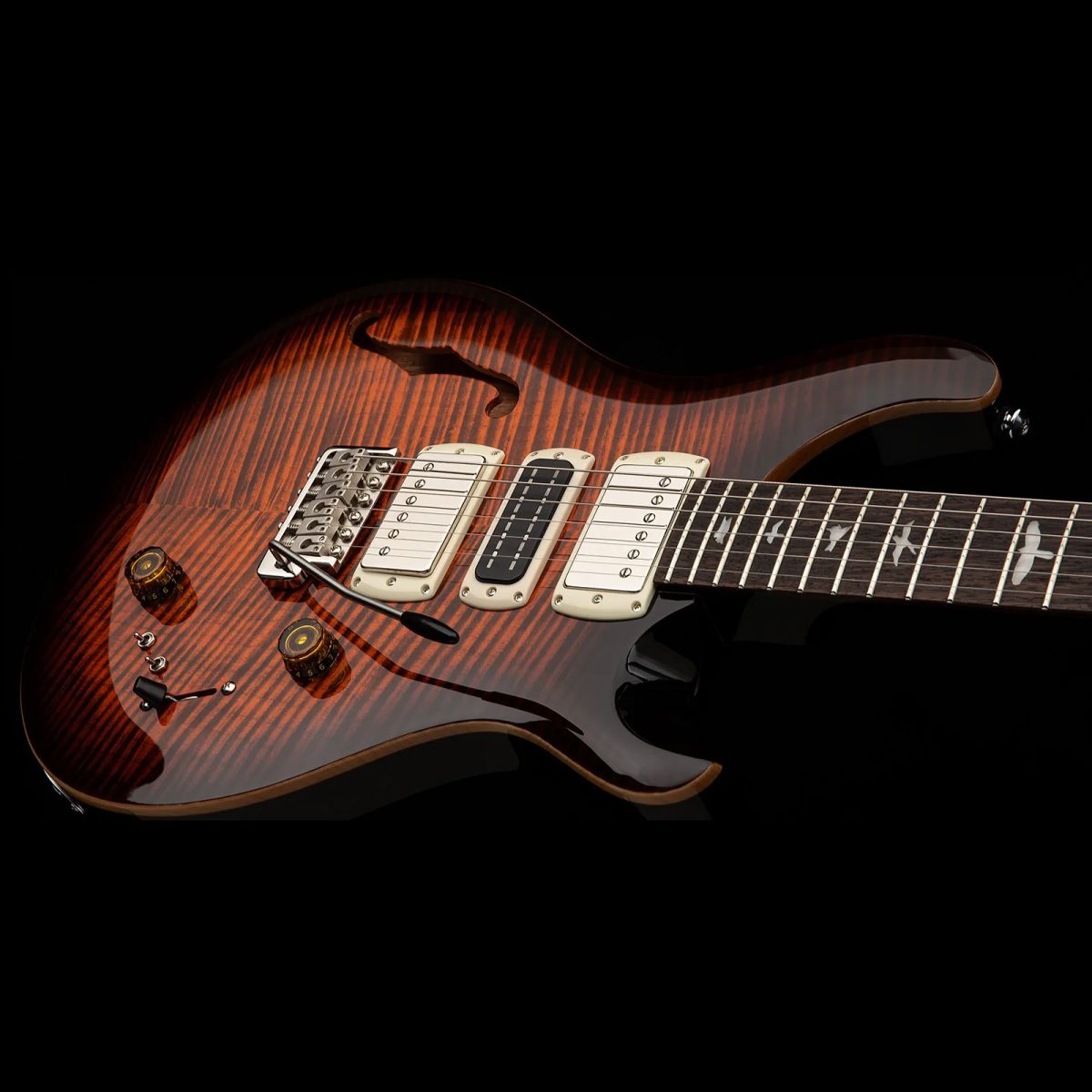 PRS Guitars - SE Special Semi-Hollow - Orange Tiger Smokeburst #116001OB