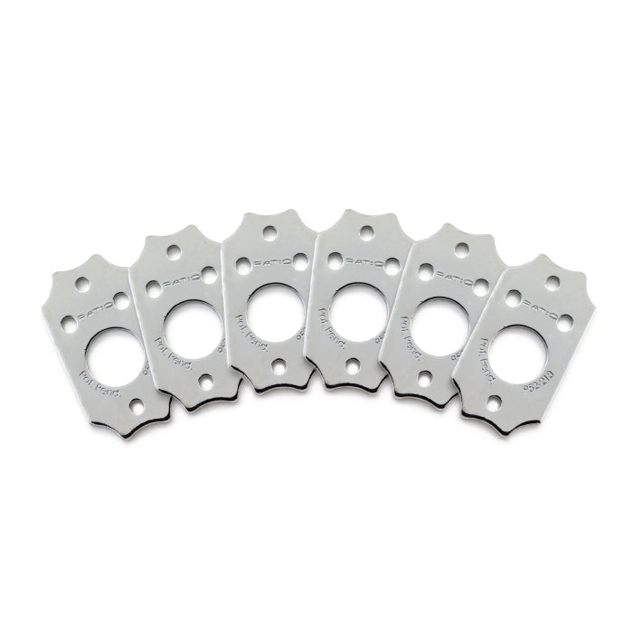 Graph Tech - Ratio Invisomatch Premium Mounting Plates For Gibson Style Screw Hole - Chrome #PRT-952-213-C0