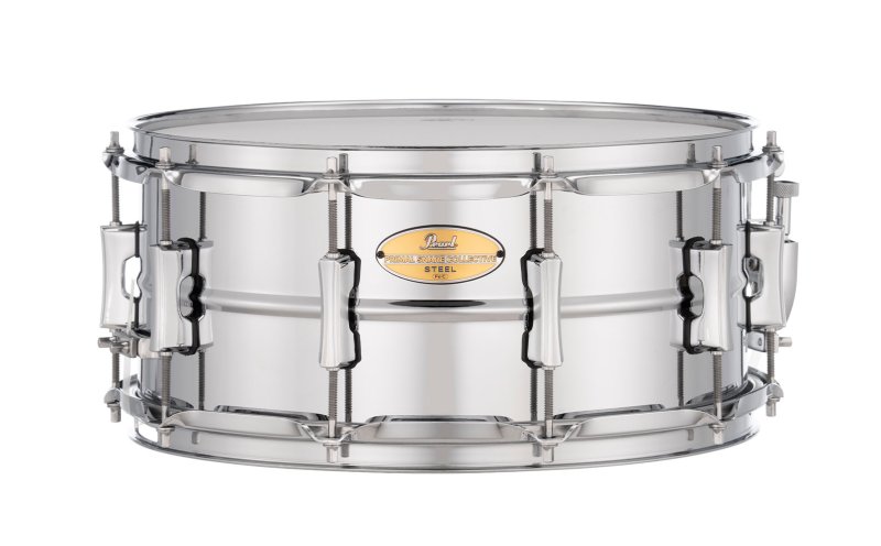 Pearl - 14"x6.5" Primal Collective Snare Drum, Brushed Steel #PSC1465S