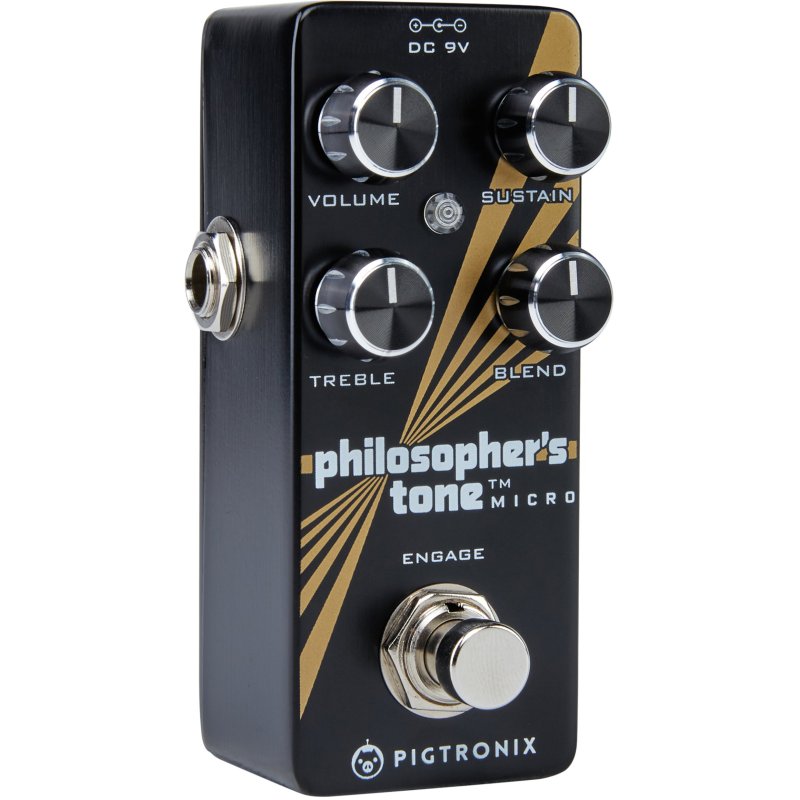 Pigtronix - Philosopher's Tone Compressor / Sustain Pedal #PTM2