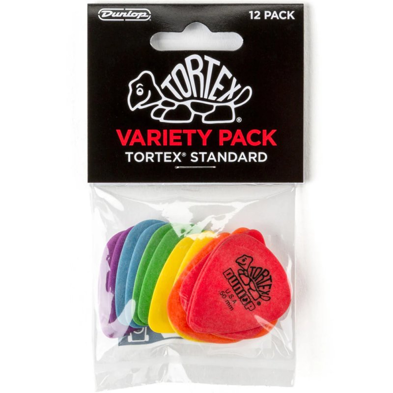 Dunlop - Tortex Standard Pick Variety Pack of 12 #PVP418