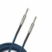 Planet Waves - Braided Instrument Cable 10 ft. 1/4 - Blue