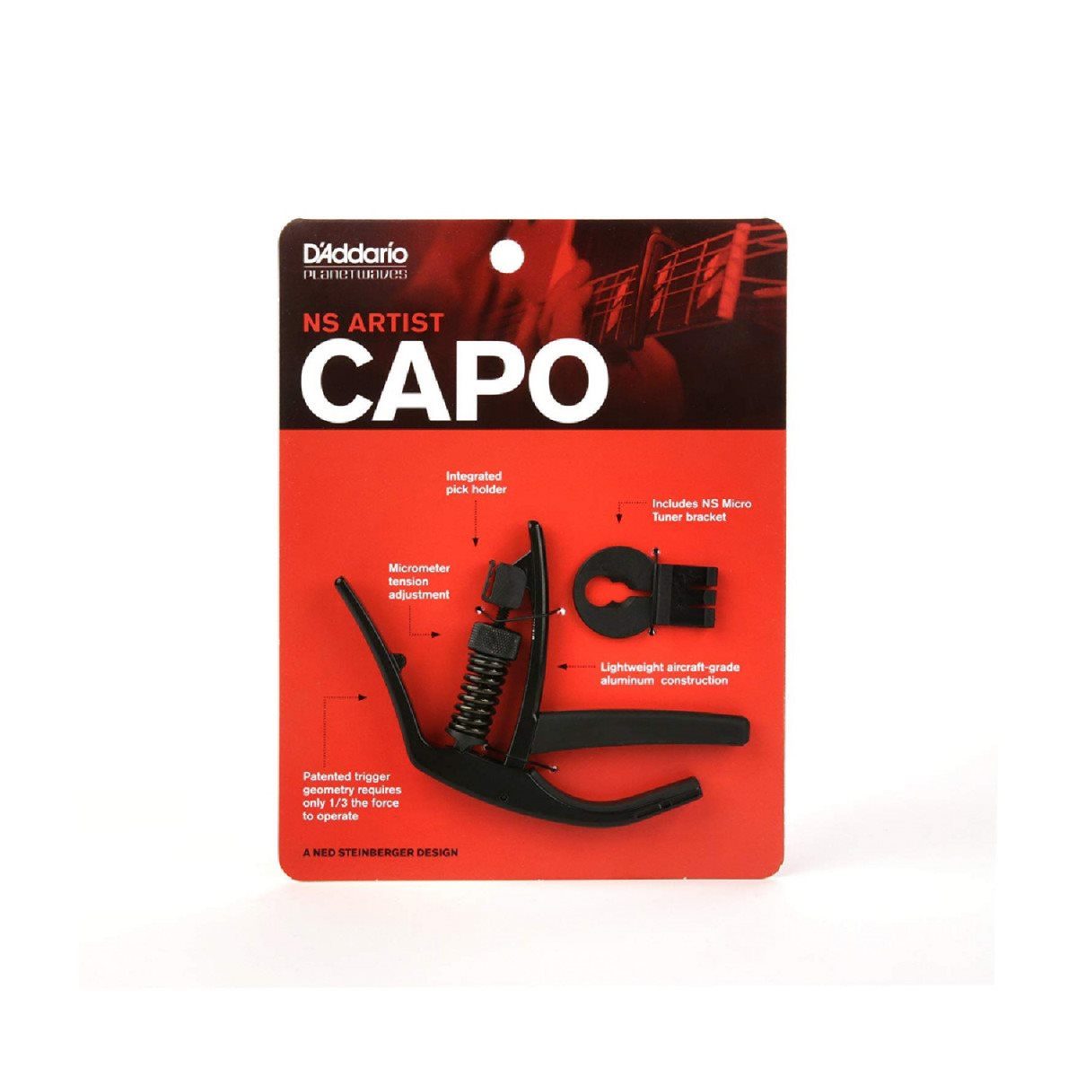 Planet Waves - Artist Capo Black Kit