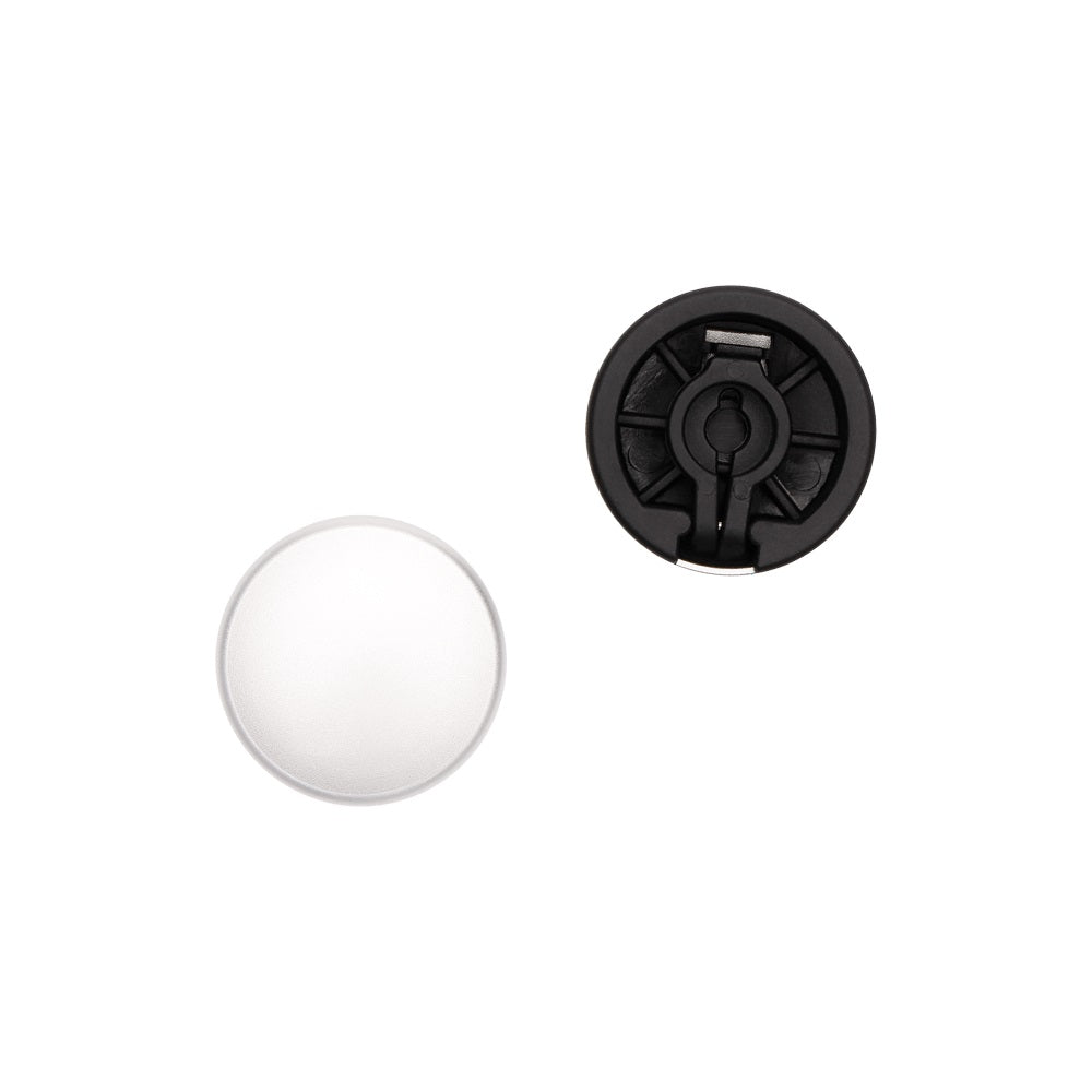 D'Addario - Footswitch Toppers 2-Pack - Silver #PW-FST-02S