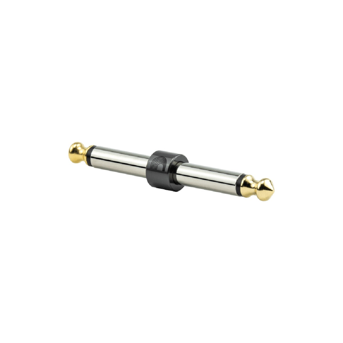 D'Addario - 1/4 Inch Male Mono Inline Audio Adaptors - PW-P047A Angle