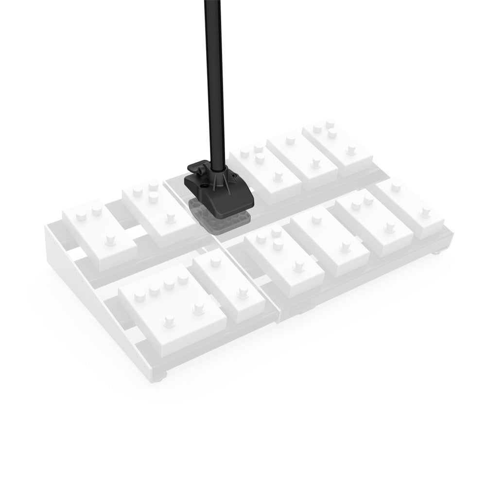 D'Addario - XPND Pedalboard Mic Stand - Black PW-XPNDPBMS-01