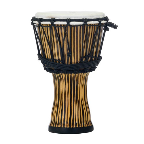 Pearl - 7" Rope Tuned Djembe #698 Zebra Grass