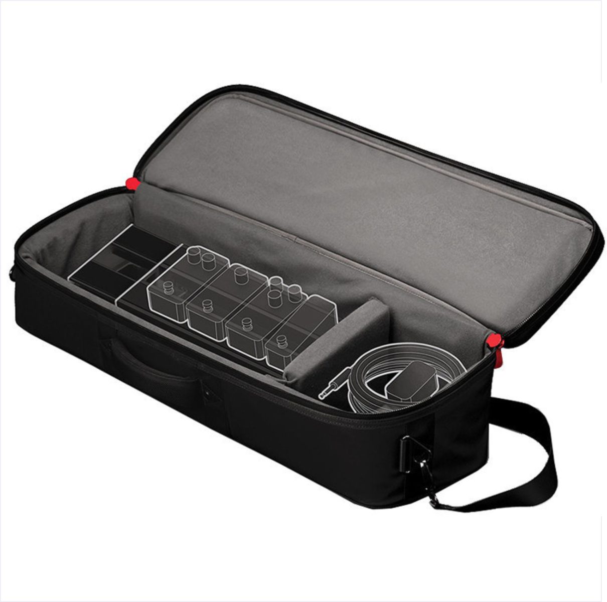 Planet Waves - Backline XPND 1 Pedalboard Transporter-inside