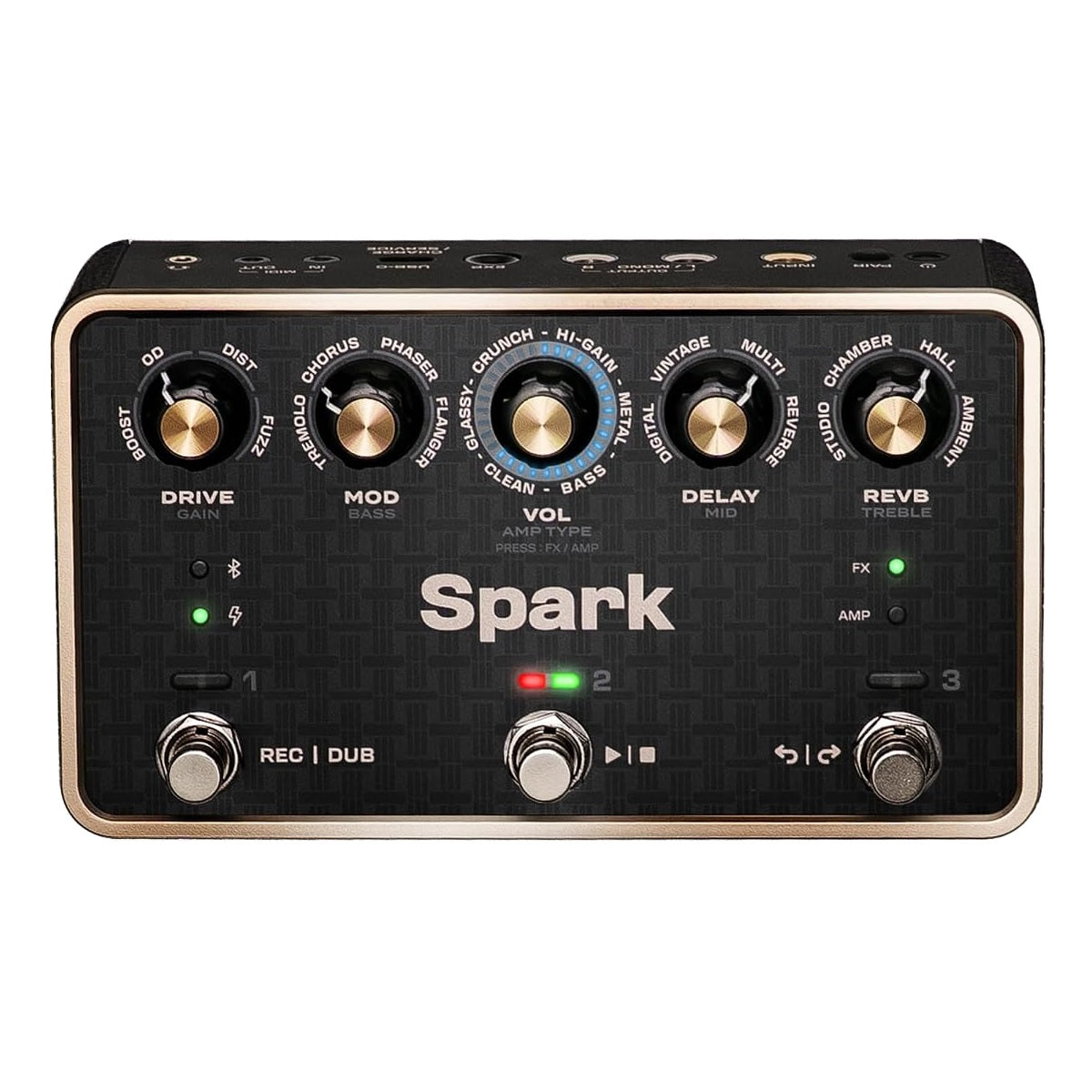 Positive Grid - Spark PEDAL Portable Smart Amp & Effects Pedal