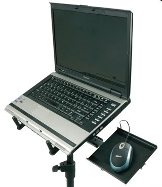 Quik Lok - LPH-003 Laptop Stand