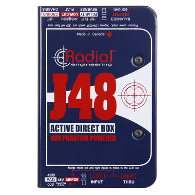 Radial – J48 DI actif haut de gamme