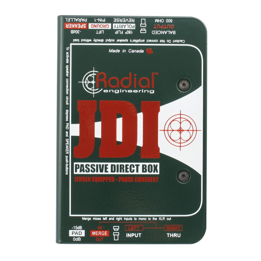 Radial – JDI DI passif haut de gamme