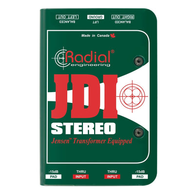 Radial – JDI Stereo DI passif stéréo haut de gamme