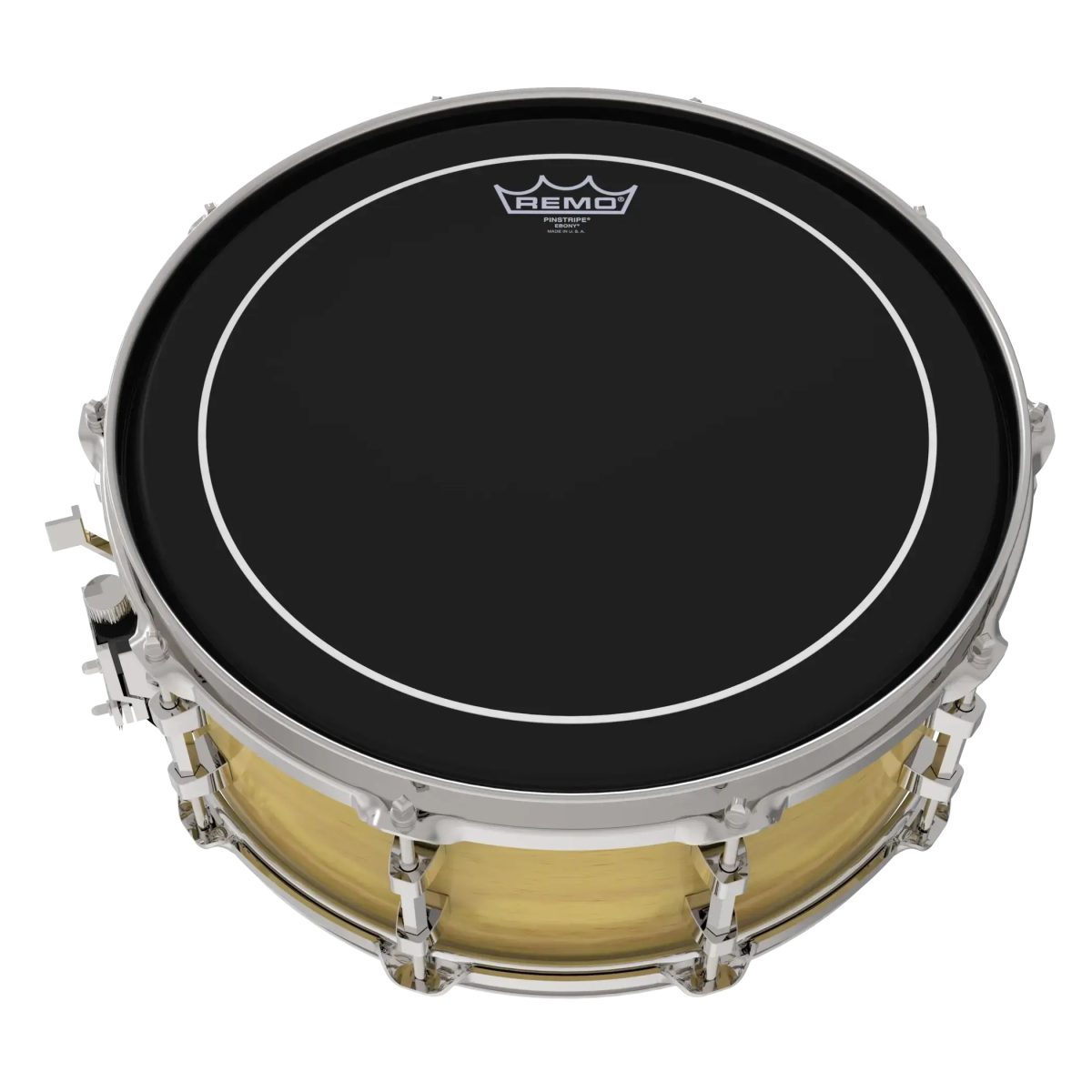 Remo – 14″ Pinstripe Ebony Drumhead #ES-0614-PS
