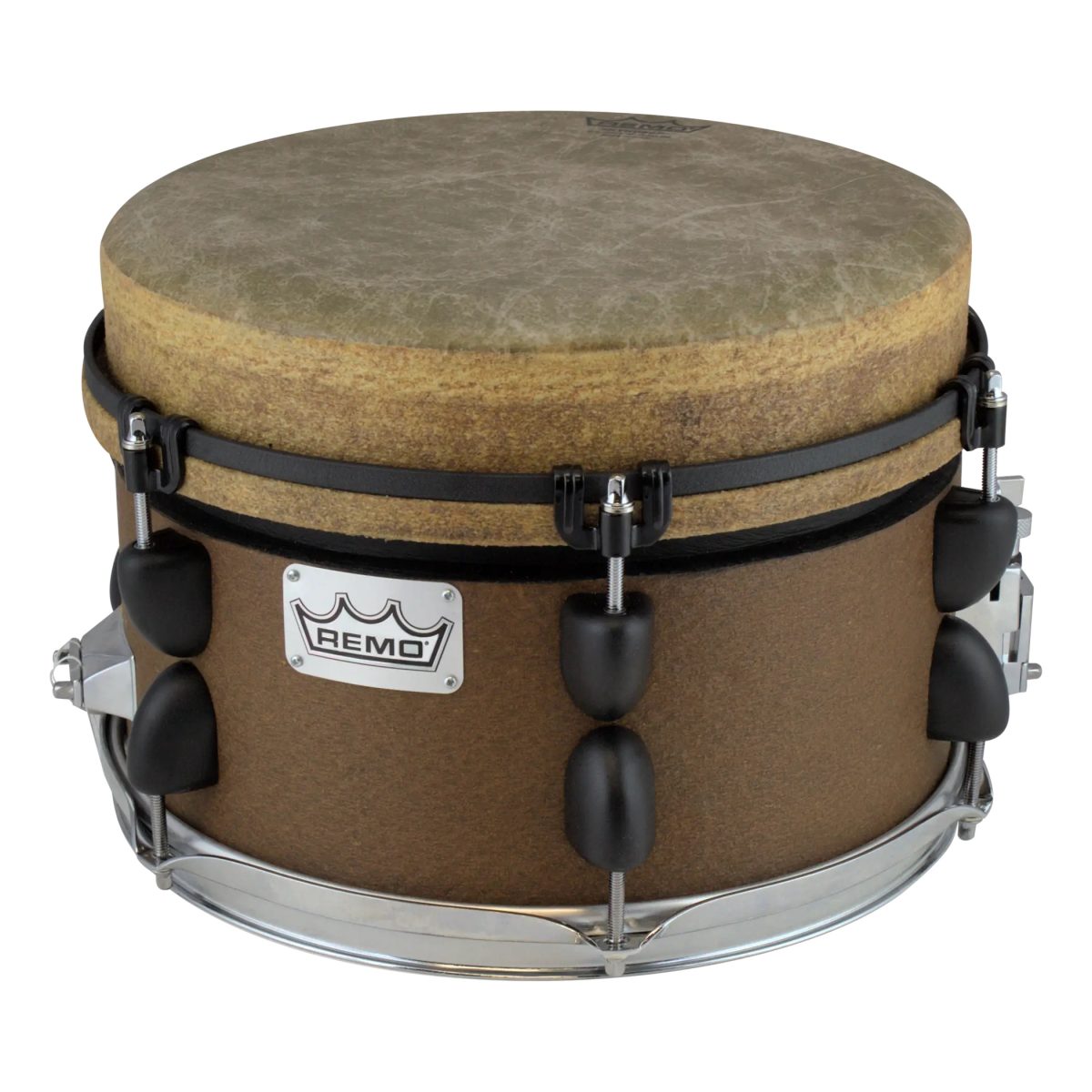 Remo - 12'' Mondo Snare Drum - Brown Earth MD-3092-05