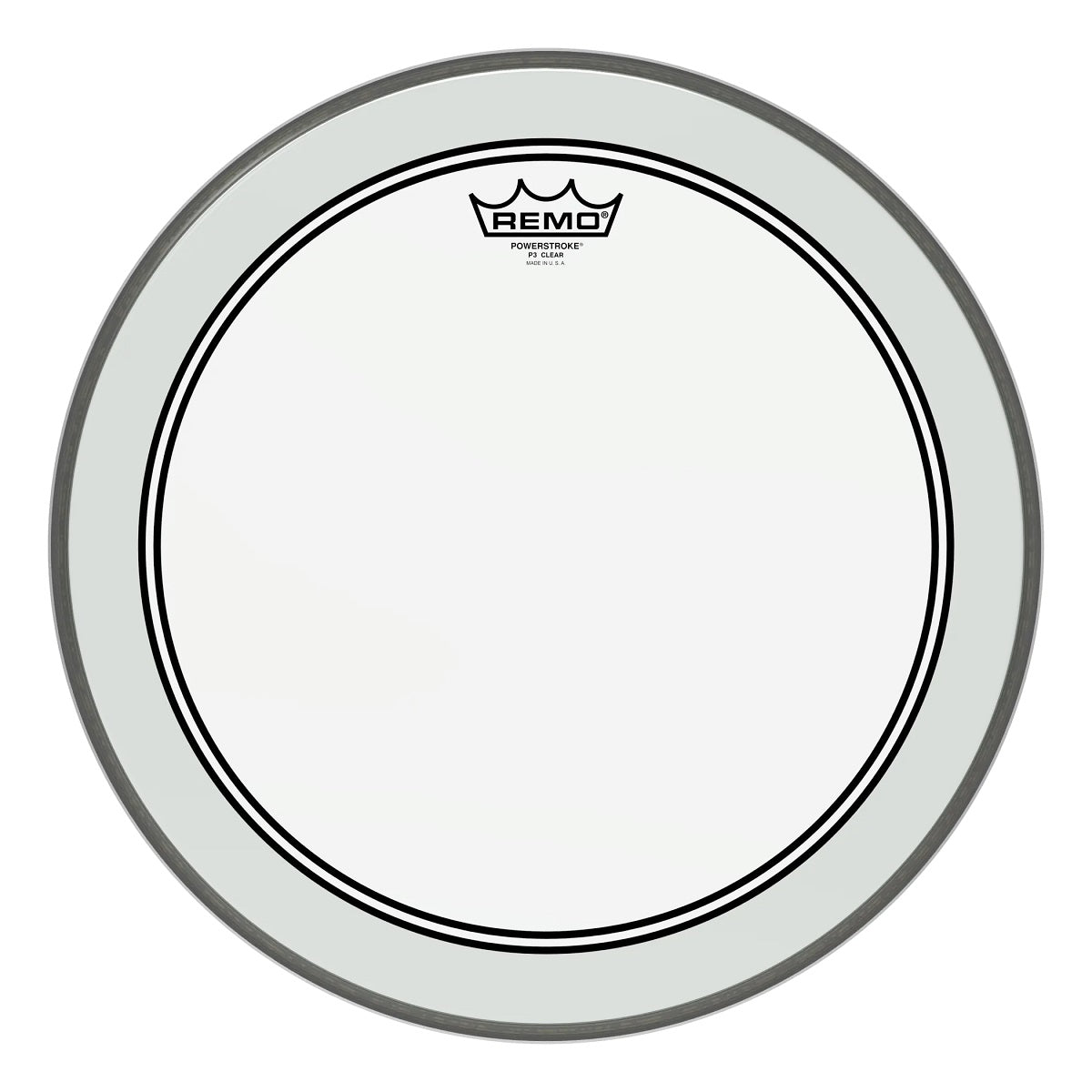 Remo - 16'' Bass Powerstroke P3 Clear - P3-1316-C2