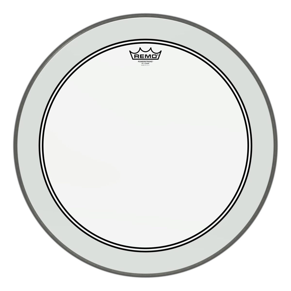 Remo - 22" Bass Powerstroke P3 Clear Drumhead #P3-1322-C2