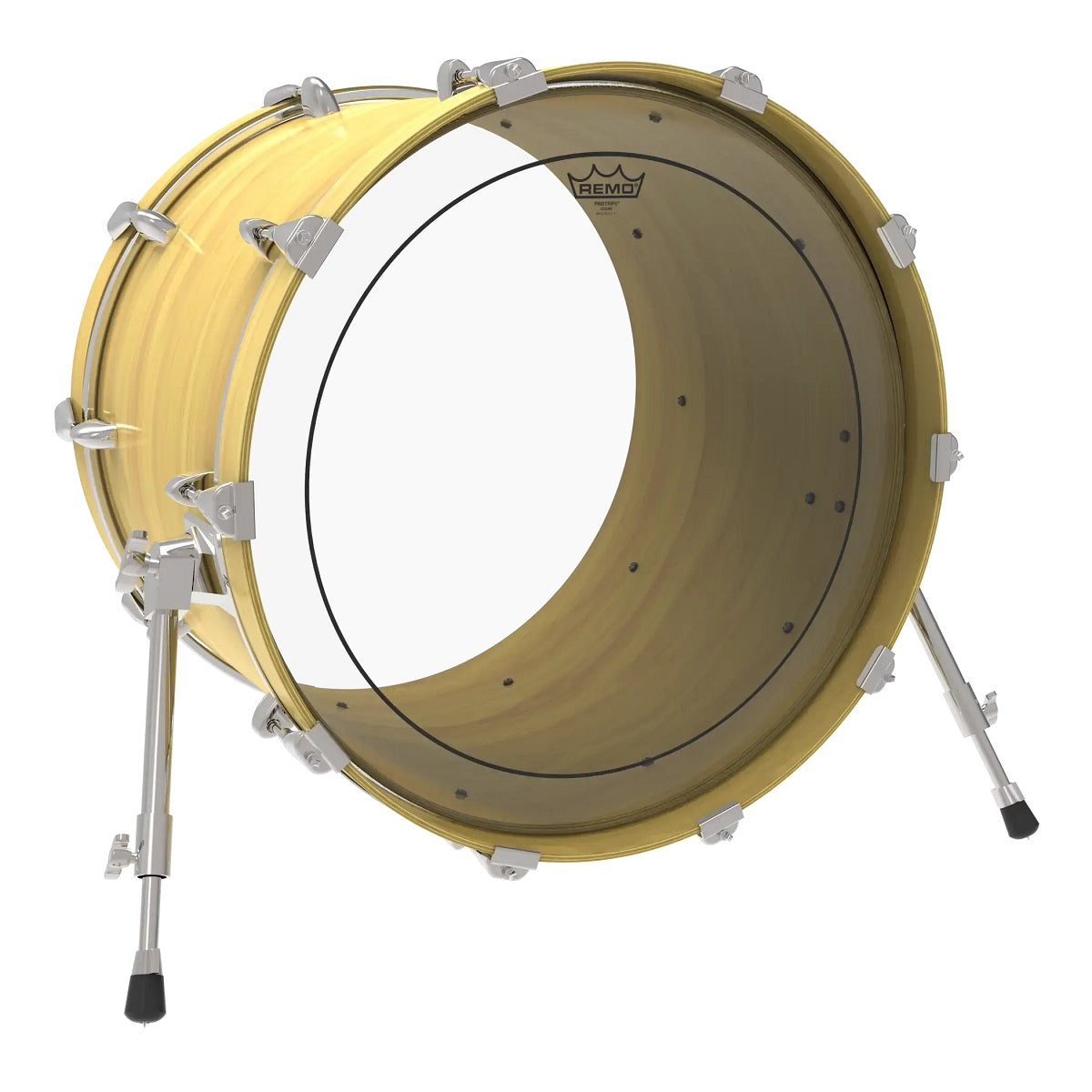 Remo - 22'' Bass Pinstripe Clear - PS-1322-00 Resonant