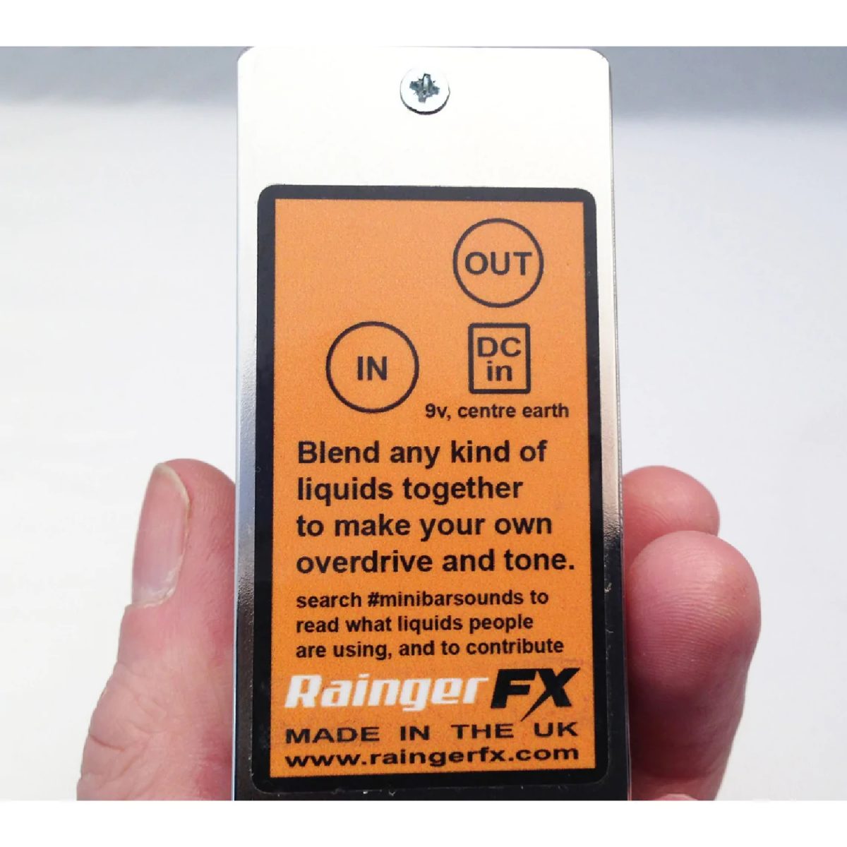 Rainger FX - Minibar – Liquid Analyser Back