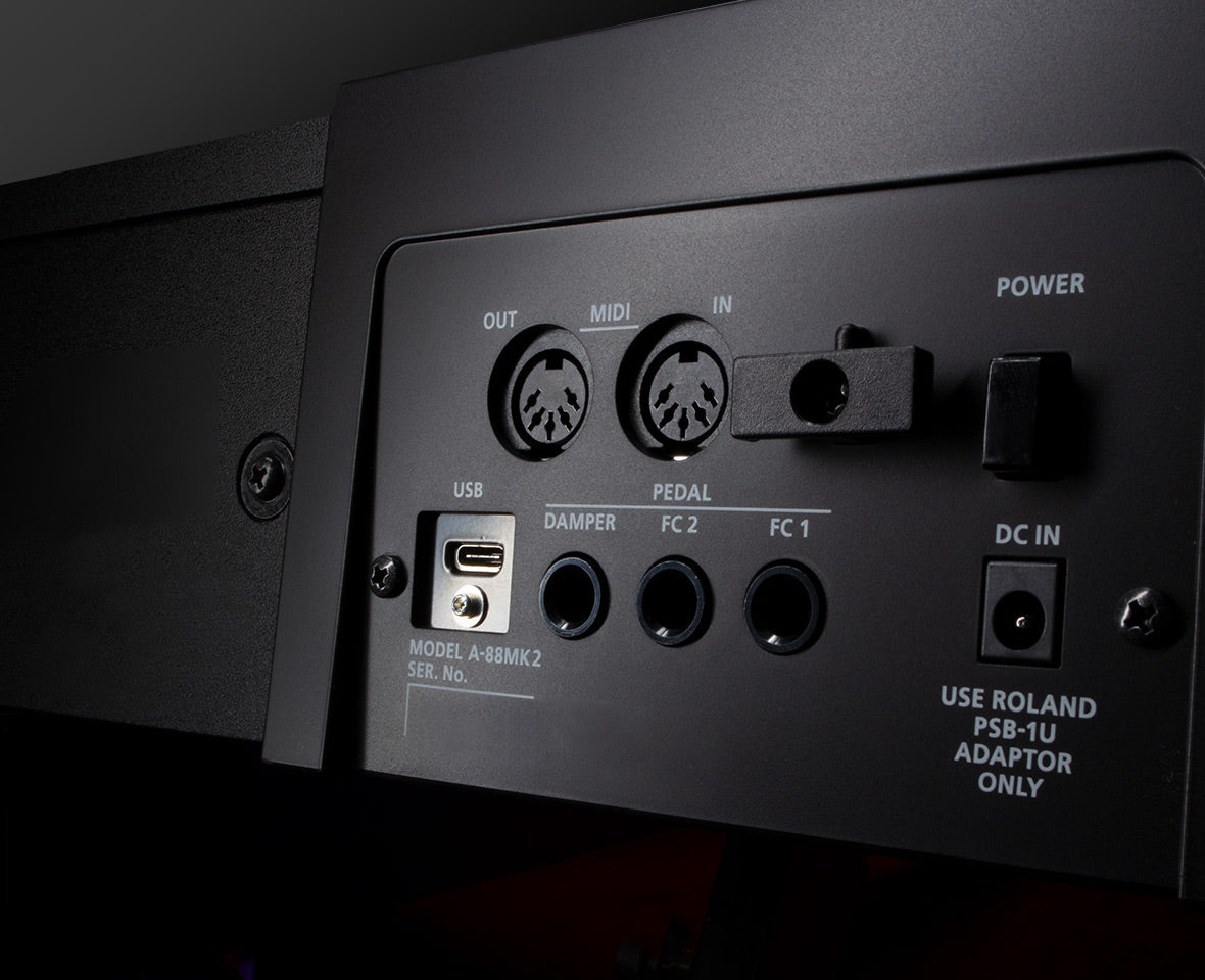 Roland A88MKII Connexions