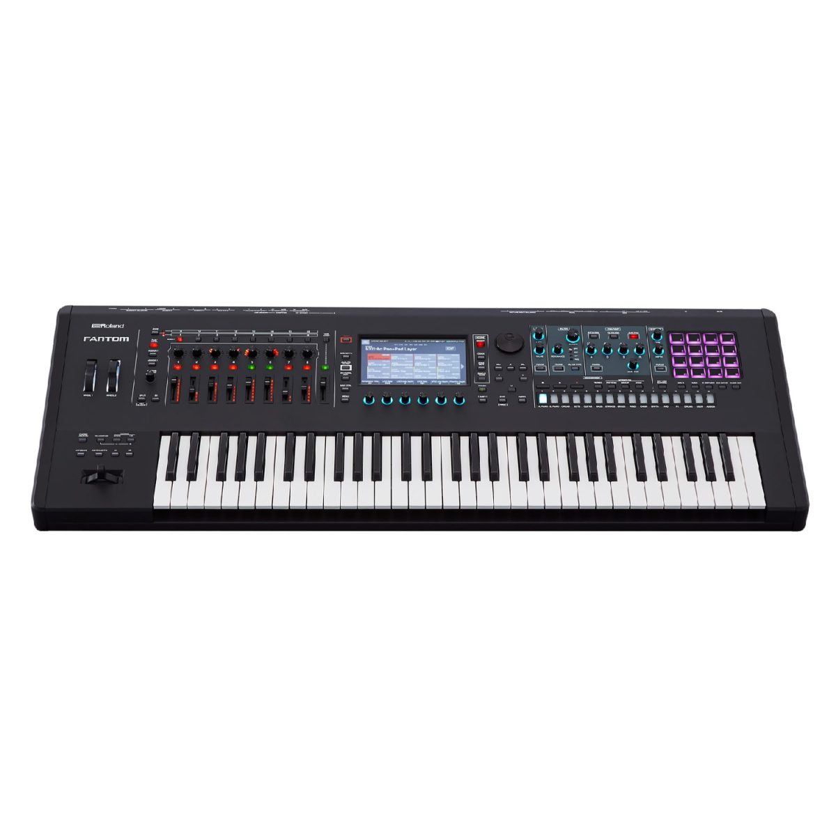 Roland Fantom-6 - Synthesizer/Workstation - 61 keys Front