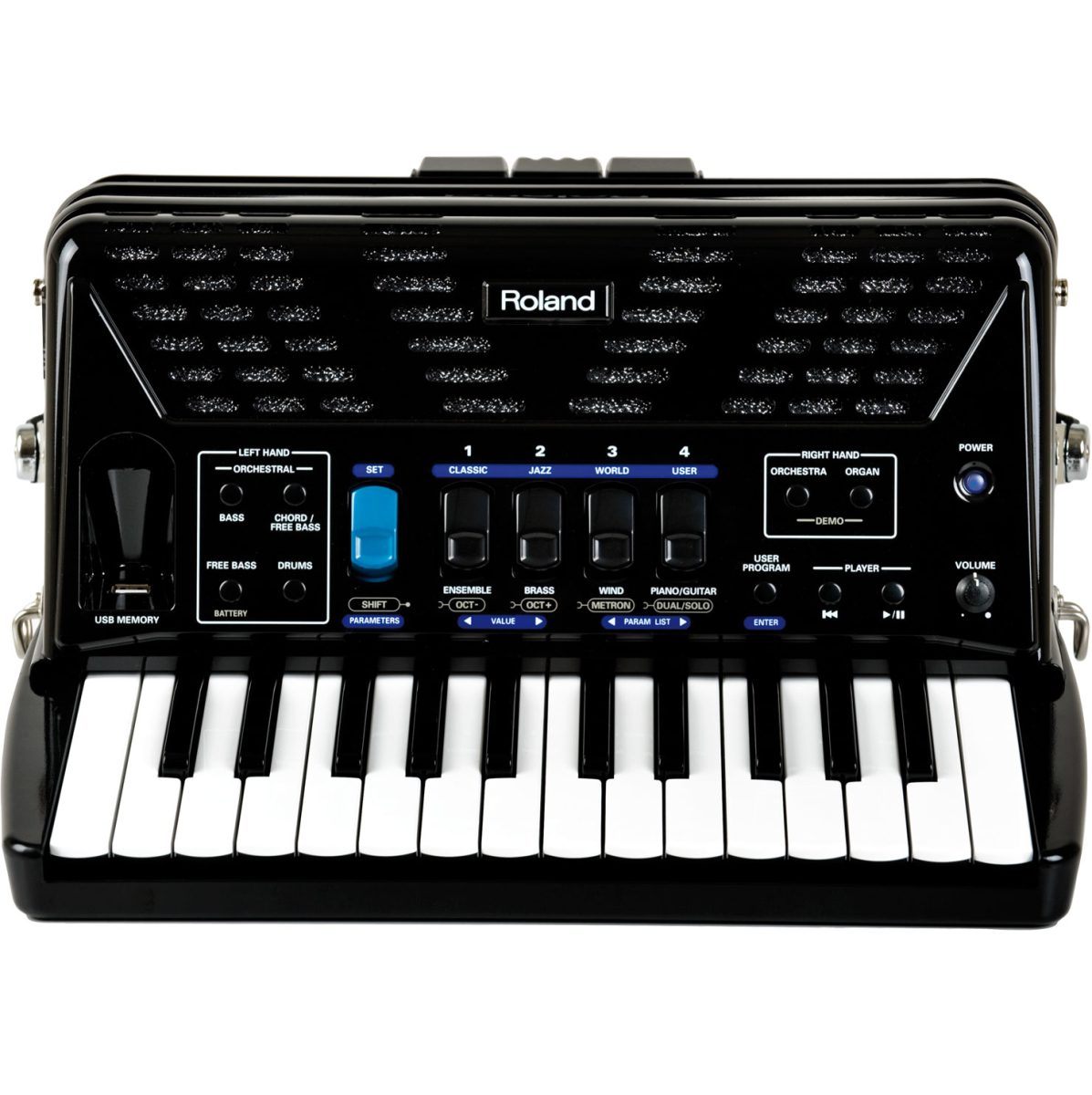 Roland FR1Xbk V-Accordion top