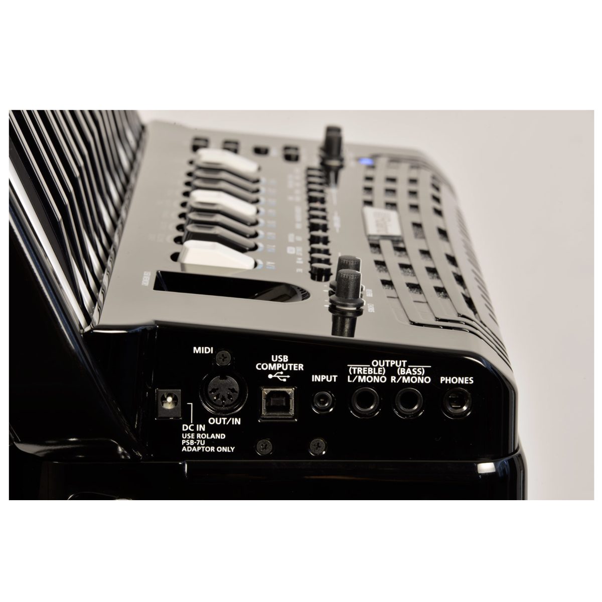 Roland FR4Xbk V-Accordion connectors