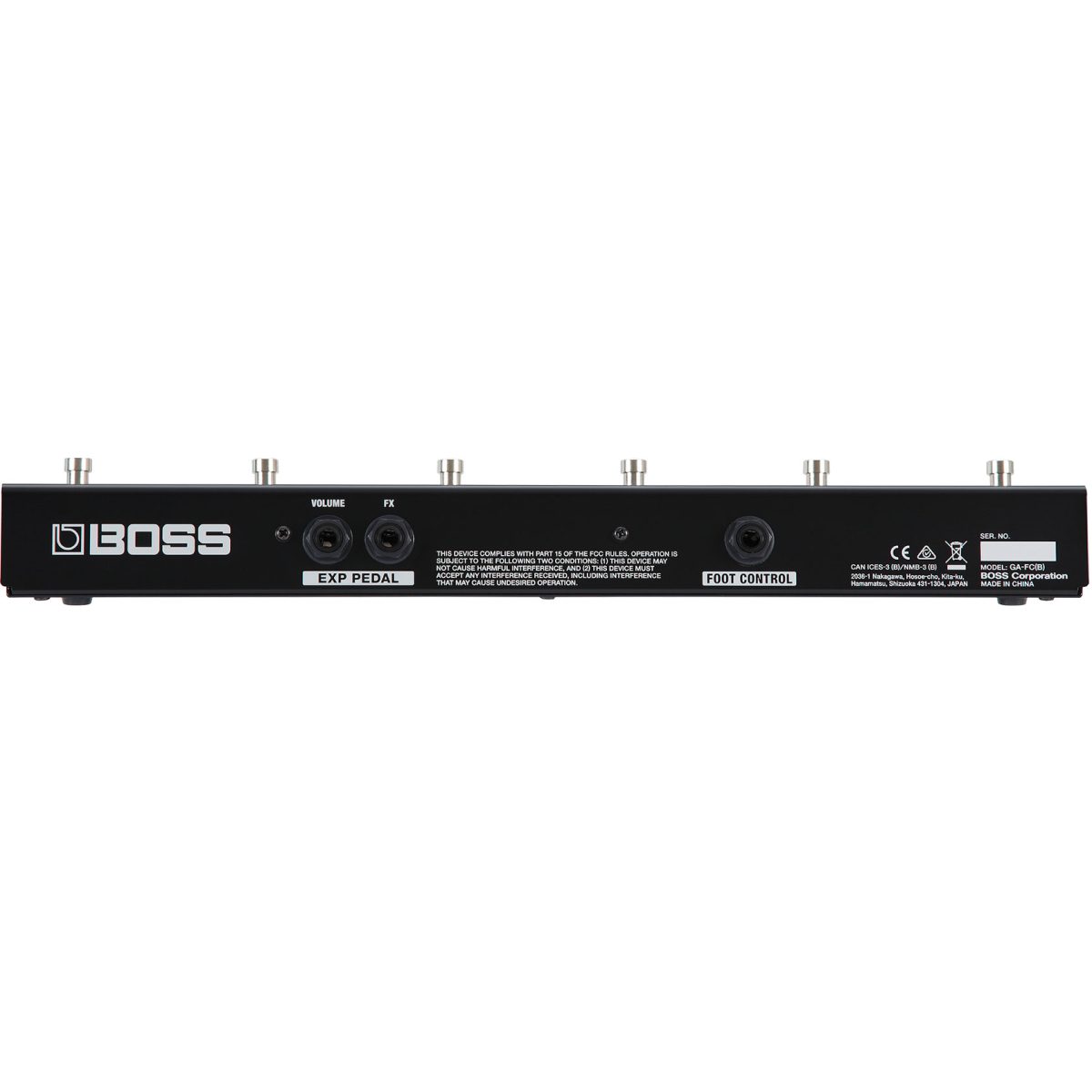 Roland GA-FC GA Foot Controller back