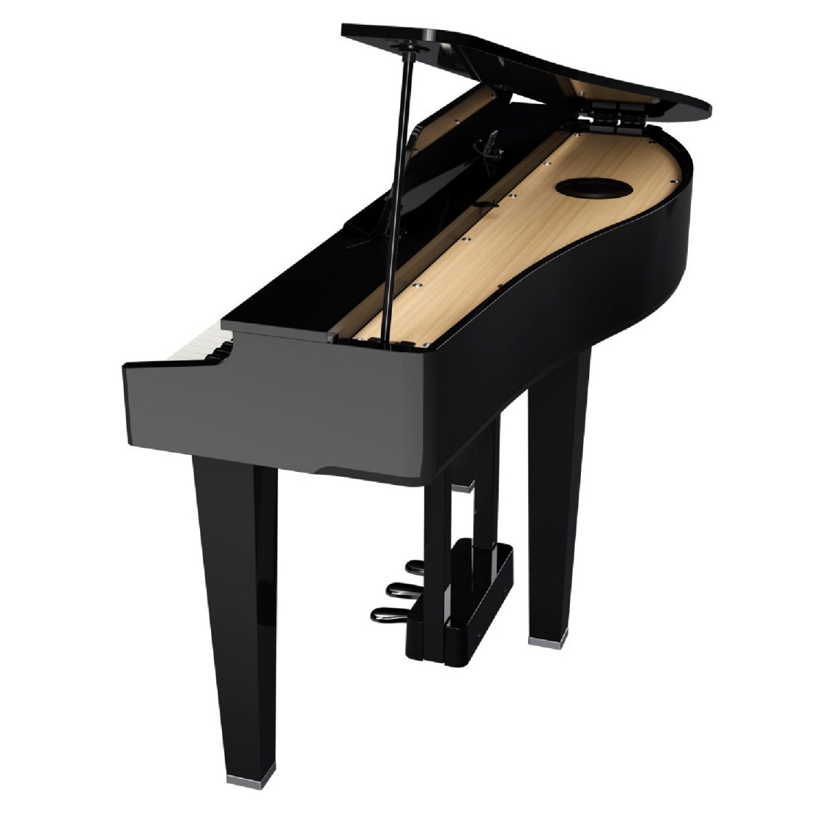 Roland - GP-3 - Digital Grand Piano Back