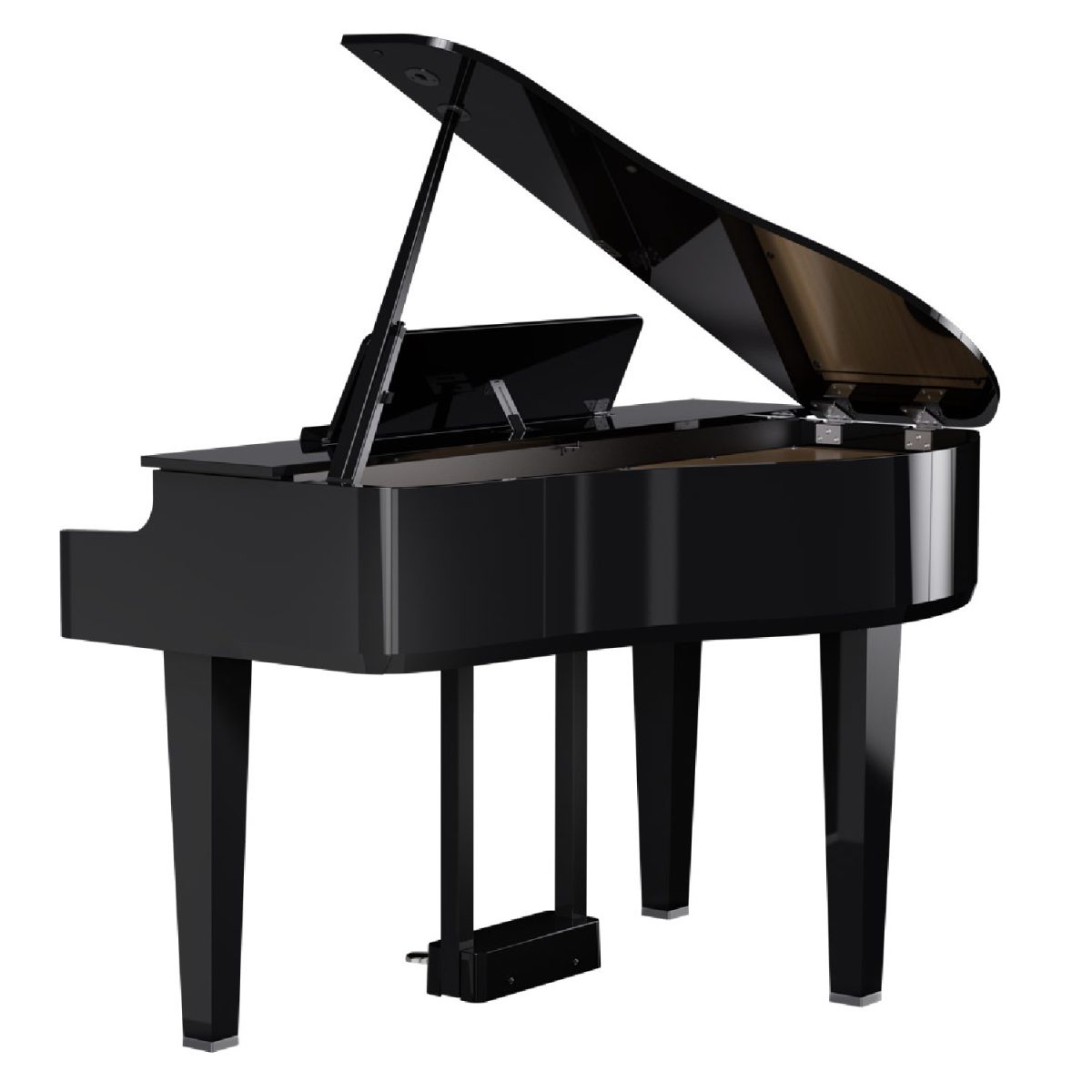Roland - GP-6 Digital Grand Piano - Polished Ebony Back