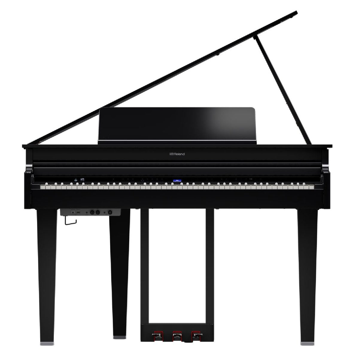 Roland - GP-6 Digital Grand Piano - Polished Ebony Front