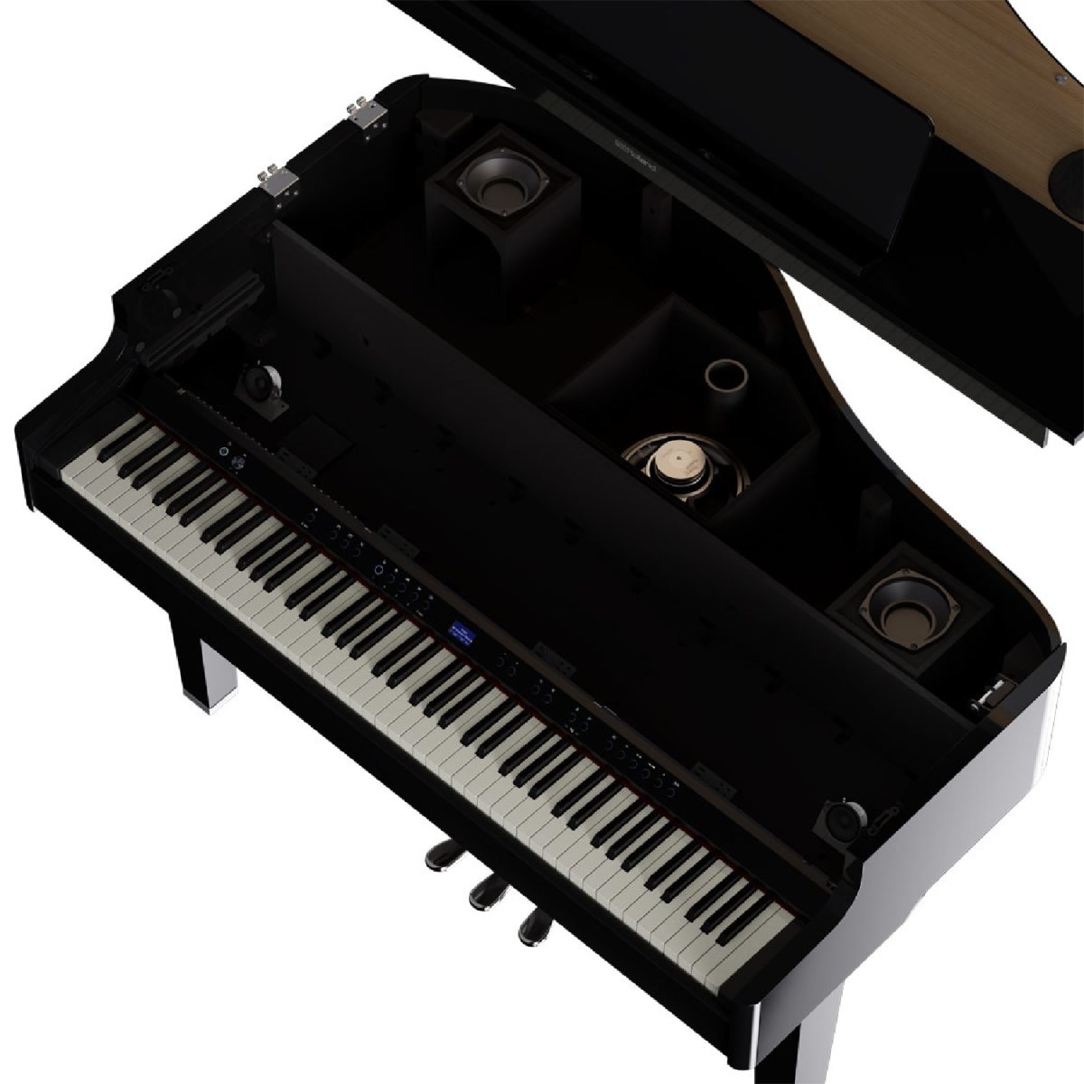 Roland - GP-6 Digital Grand Piano - Polished Ebony Speaker