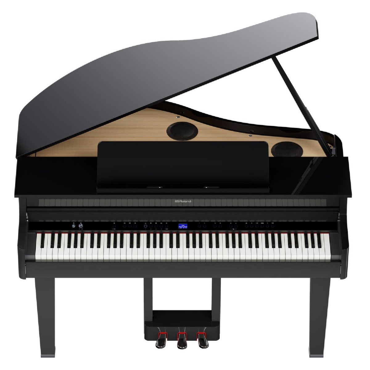 Roland - GP-6 Digital Grand Piano - Polished Ebony Top