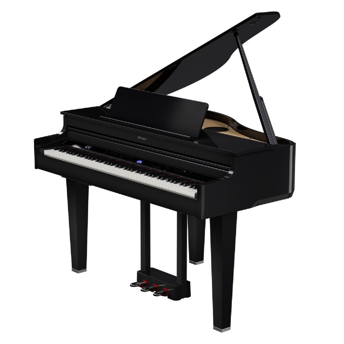 Roland - GP-6 Digital Grand Piano - Polished Ebony