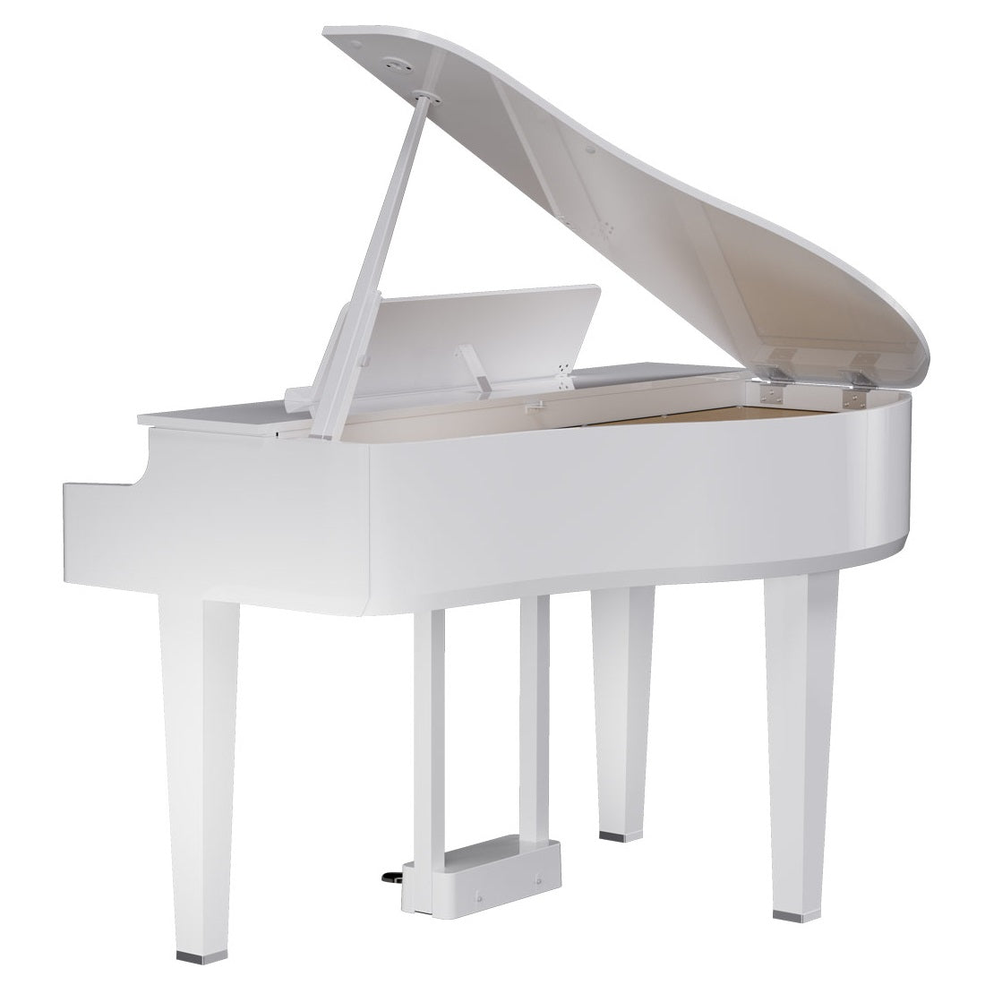 Roland - GP-6 Digital Grand Piano - Polished White