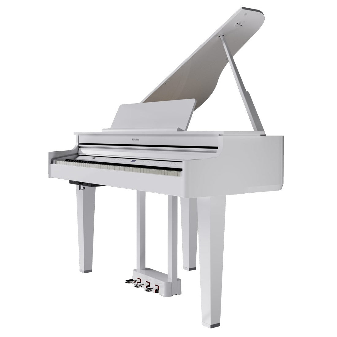 Roland - GP-6 Digital Grand Piano - Polished White