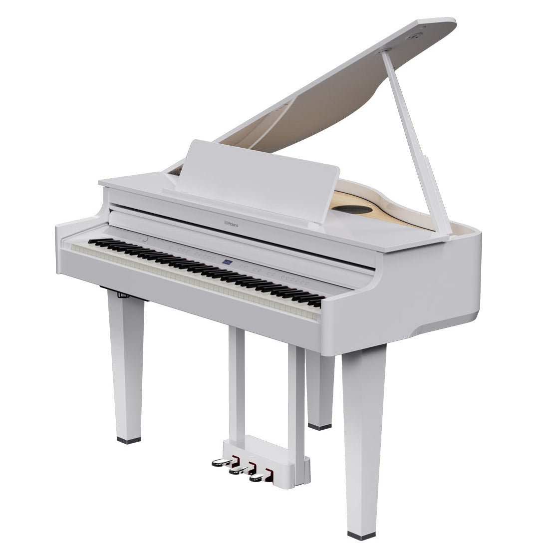 Roland - GP-6 Digital Grand Piano - Polished White