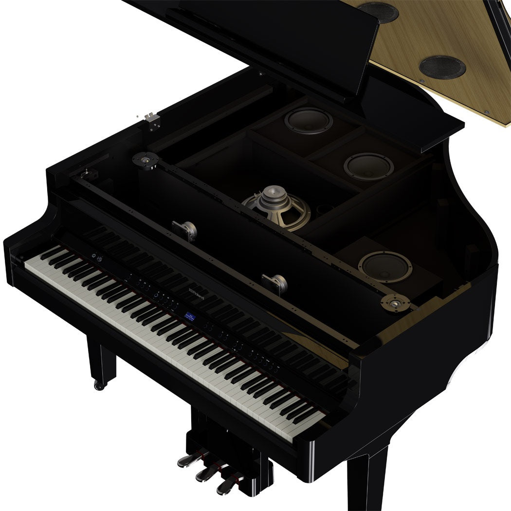 Roland - GP-9M Polished Ebony Grand Digital Piano