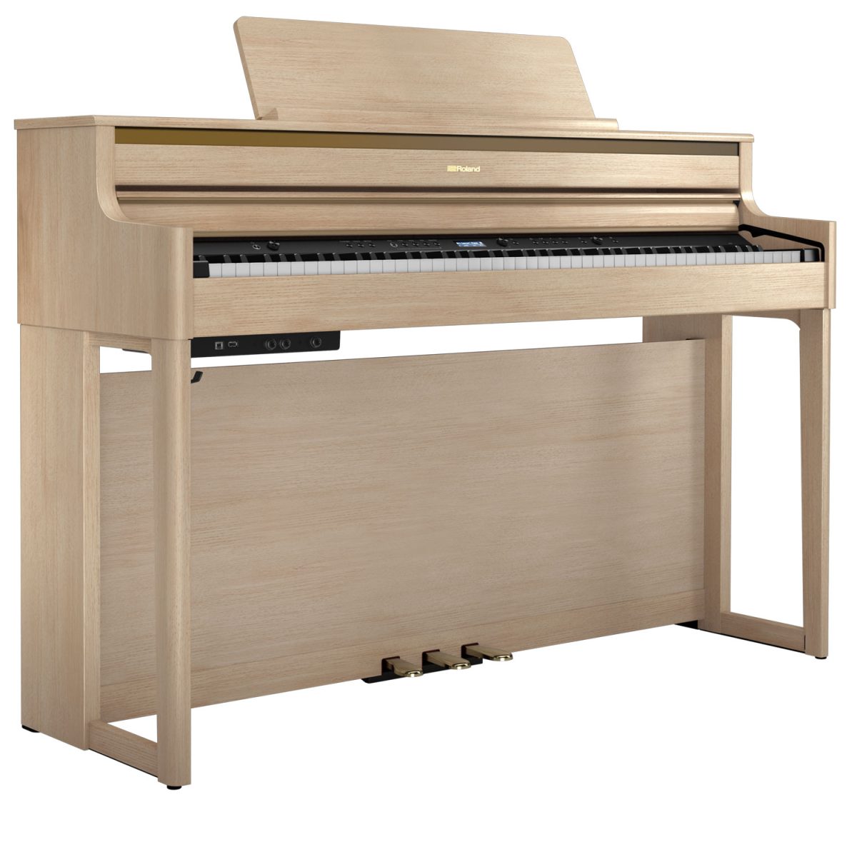 Roland HP704 – Digital Piano – Light Oak