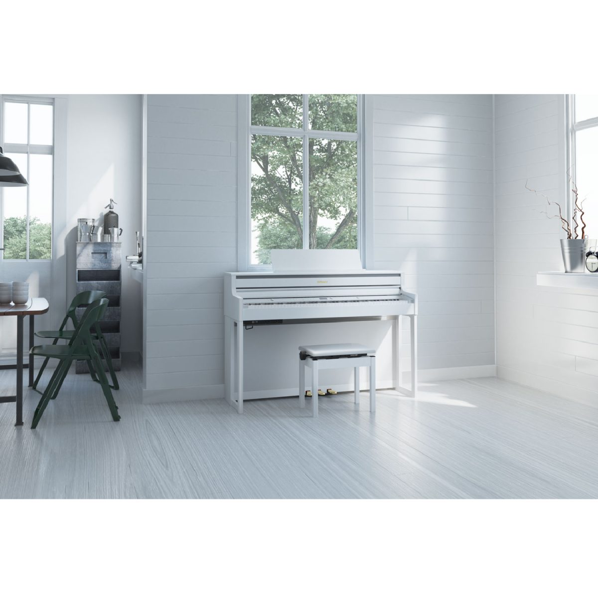 Roland HP704 – Digital Piano – White