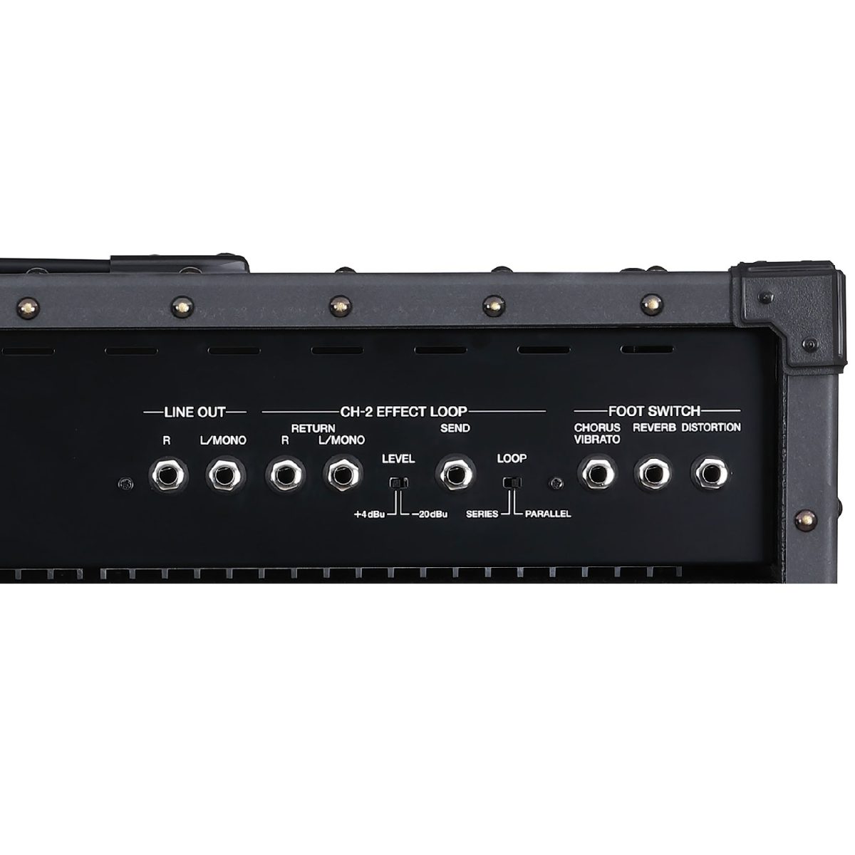 Roland - JC-120 Jazz Chorus Guitar Amplifier Inputs