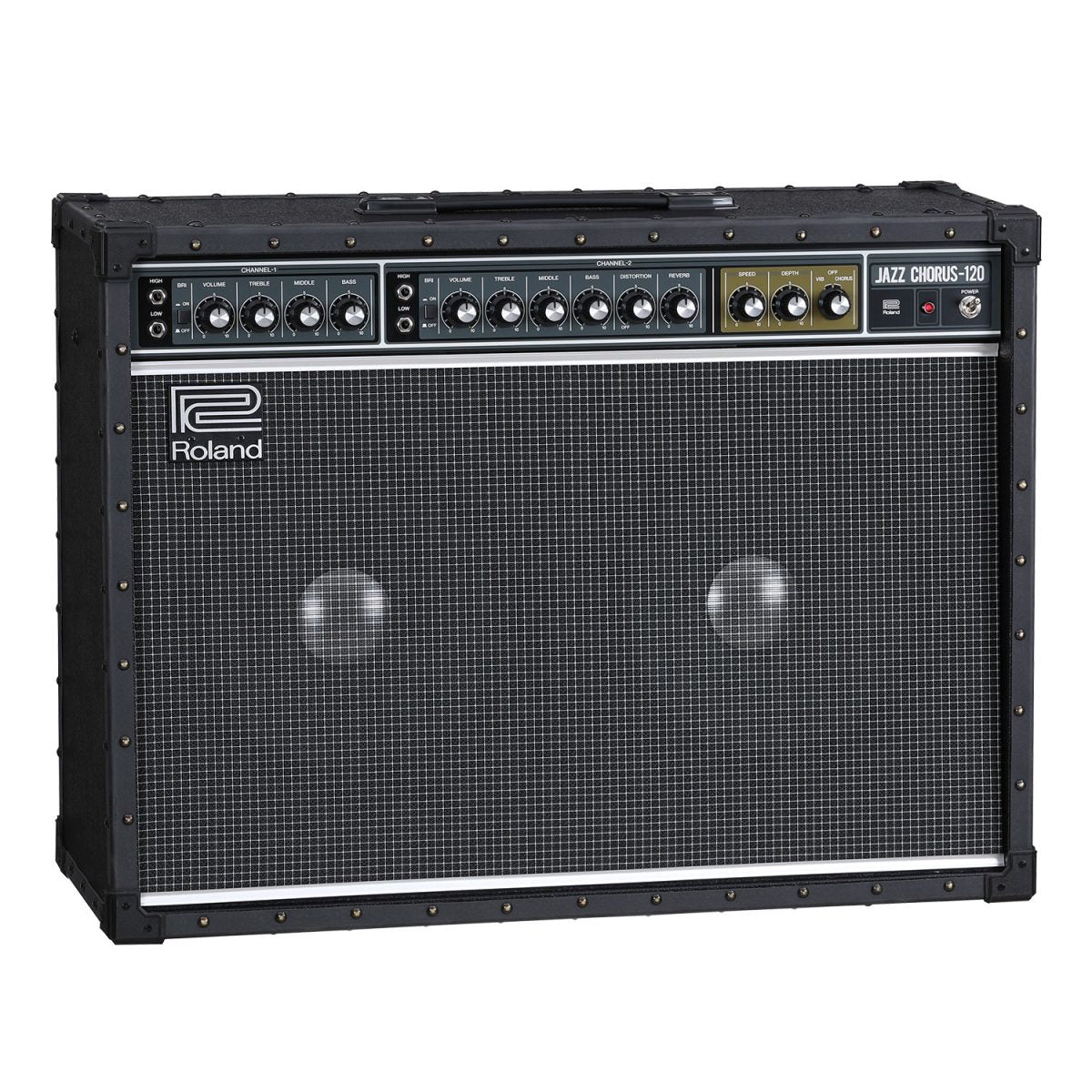 Roland - JC-120 Jazz Chorus Guitar Amplifier Side