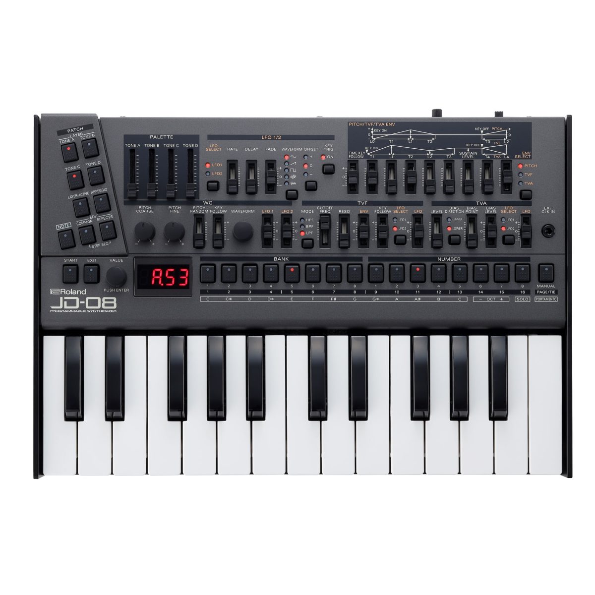 Roland JD-08 Sound Module with K25M